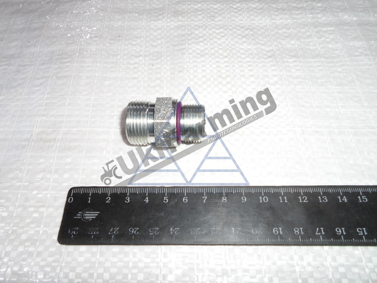 Адаптер CASE 1"-14 ORFS x M22 x 1.5mm ORB (вир-во CNHI)