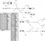 Кабель живлення Assy, DCM300G to FM750/FM1000 (вир-во CNHI)